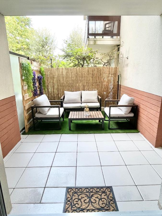 Deux pièces cosy à La Croisette Apartamento Carrières-sous-Poissy Exterior foto